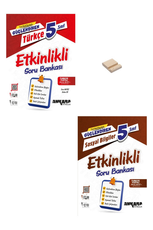 5. Sınıf Güçlendiren Türkçe ve Sosyal Bilgiler Etkinlikli Soru Bankası