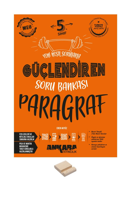 5. Sınıf Güçlendiren Paragraf Soru Bankası ve Telefon Standı