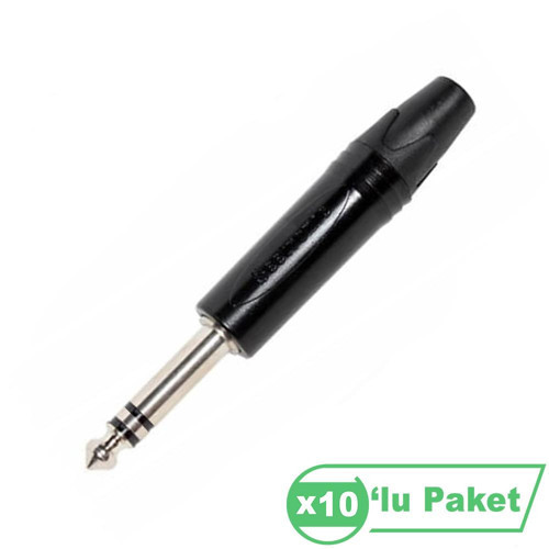 Lc3135bk Stereo Siyah Konnektör ( 10'lu Paket )