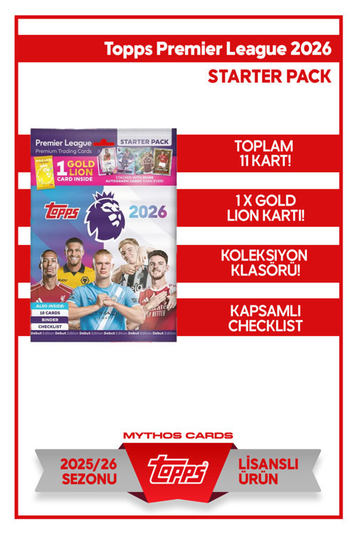 PREMİER LEAGUE 2026 - STARTER PACK