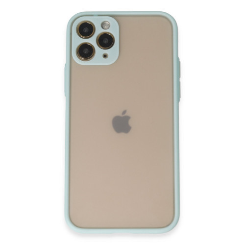 Apple iPhone 11 Pro Kılıf Montreal Silikon Kapak - Turkuaz