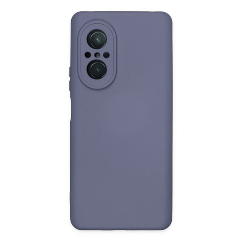 Huawei Nova 9 SE Kılıf Nano içi Kadife Silikon - Gri