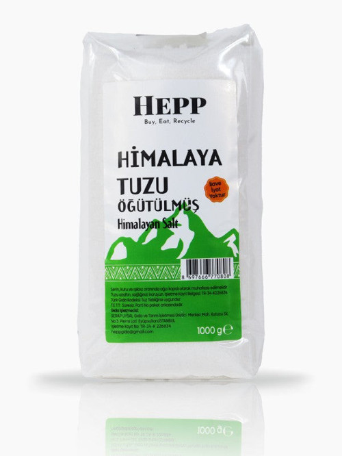 Himalaya Tuzu Beyaz Öğütülmüş 1000 Gr.