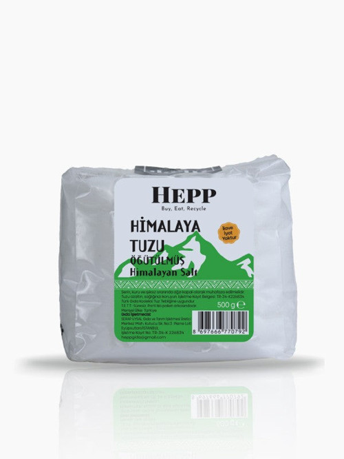 Himalaya Tuzu Beyaz Öğütülmüş 500 Gr.