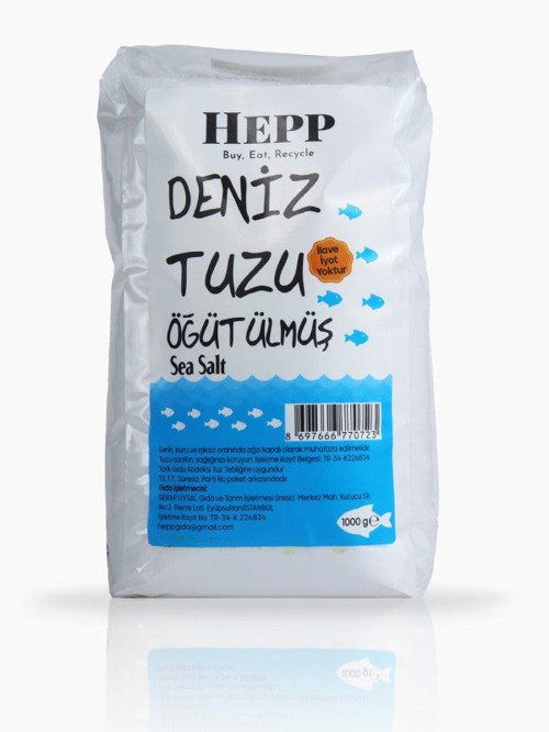 Deniz Tuzu Öğütülmüş 1000 Gr.