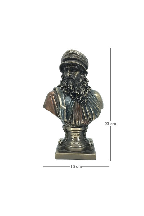Leonardo Da Vinci Büst Biblo