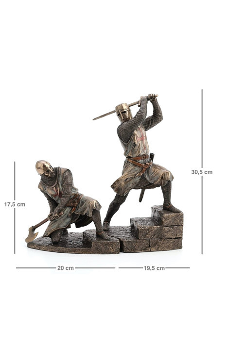 Tapınak Şövalyeleri Ikili Set Biblo