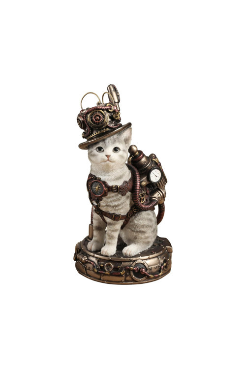 Chrono-Cat Steampunk Kedi Biblosu