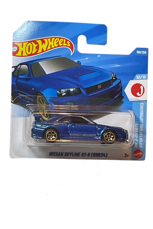 Hotwheels NISSAN SKYLINE GT-R (BNR34) JJK35-N521