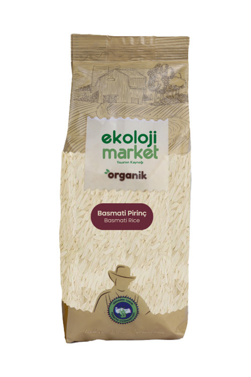 Organik Glutensiz Basmati Pirinç 750 gr