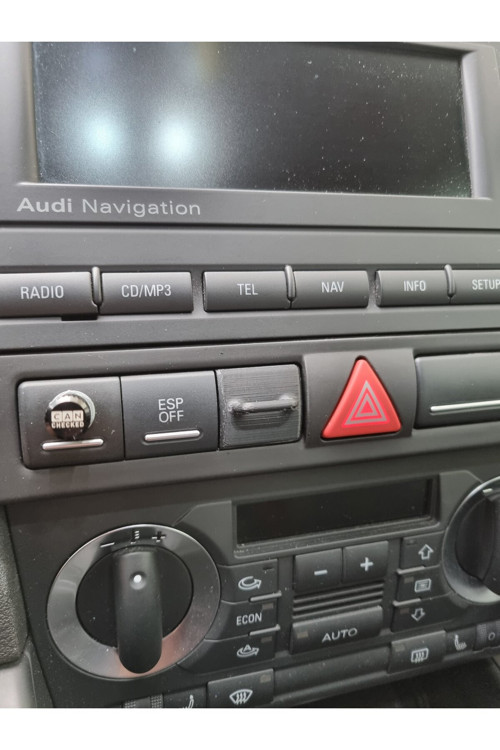 Audi A3 8P için güneş gözlüğü tutucusu