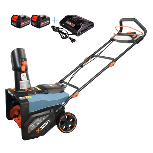 SENIX STX2-M1-EU Aülü Kar Küreme Makinesi 2x4.0Ah 53cm