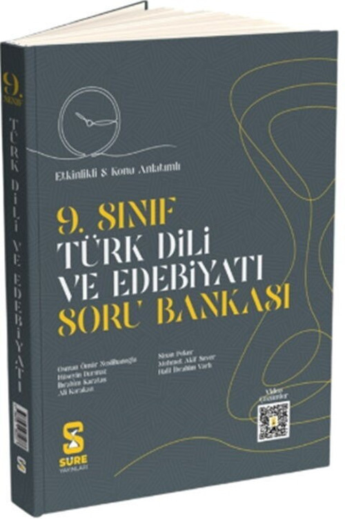 9. Sınıf Türk Dili ve Edebiyatı Soru Bankası Süre Yayınları
