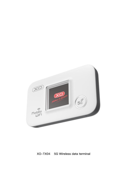 TX04 5G Ekranlı Taşınabilir Mobil Wi-Fi Router 3000 mAh - Sim Kartlı Kablosuz Modem
