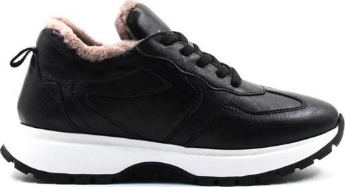 Hakiki Deri Kürklü Kadın Casual Ayakkabı 136KZA502-2