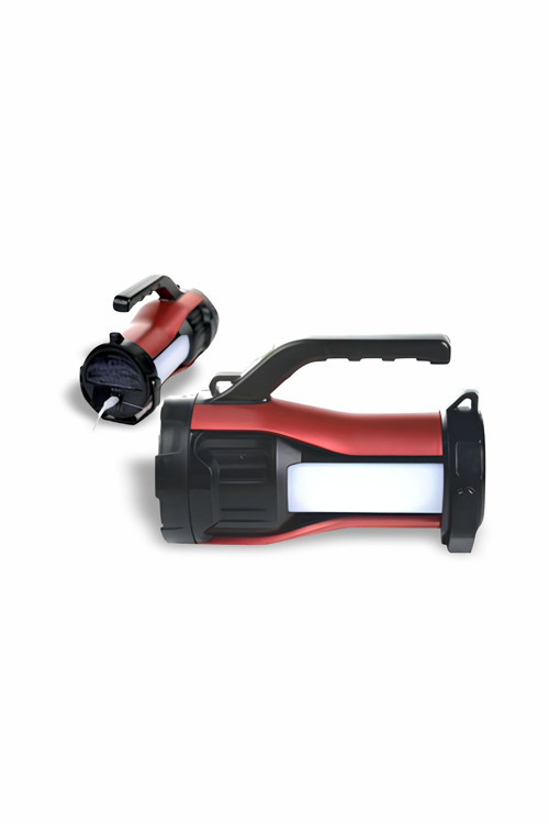 Güneş enerjili el feneri, 60 watt, siyah renk, dayanıklı ve kullanışlı ürün
