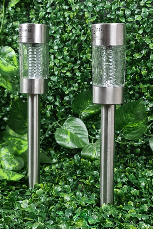 Bomb Güneş Enerjili Çelik Solar Aydınlatma 39cm 1 Adet AG105