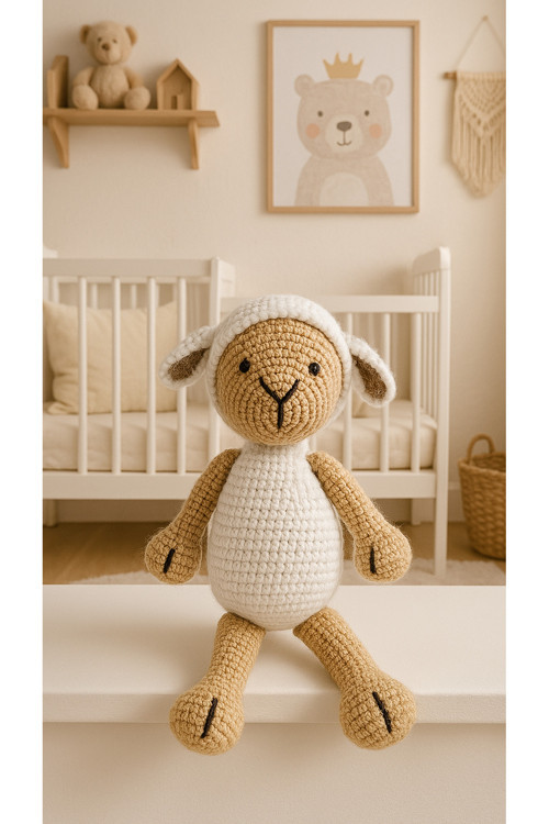 Amigurumi Elde Örme Oyuncak Maskot | Bebek Uyku Arkadaşı