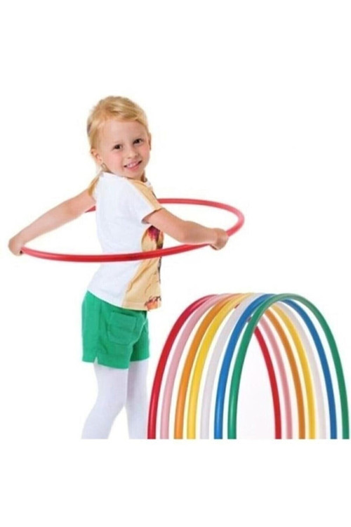 Hulahop Çember Karışık Renk Çember Okul Ana Okul Için Çocuklar Için 40 Adet 60 Cm