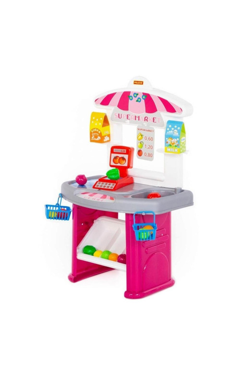 Kutuda Süper Market Mini Set 58614 Çocuklar İçin Oyuncak Market Seti Alışveriş Oyunu