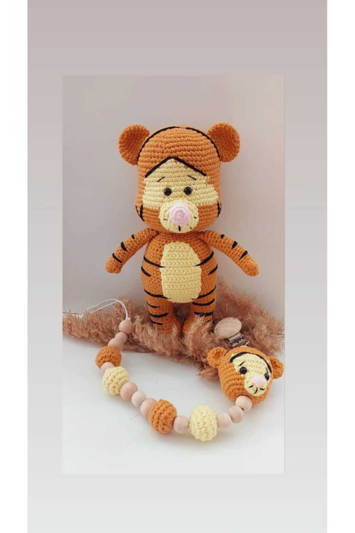 amigurumi tiger 2li set