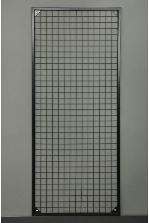 Sık Telli Tel Raf - Tel Pano Stand, Duvar Askılığı 100x200 Cm