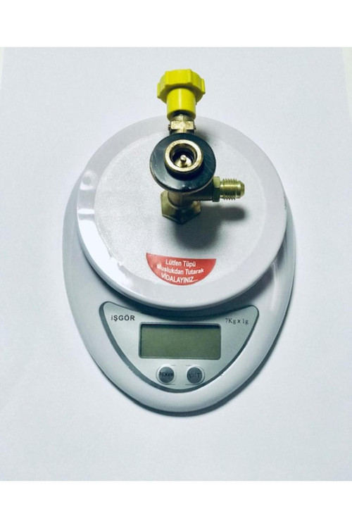 R600a r290a r134a 5 kg sogutucu Gaz Terazili Tüp Destek Ünitesi