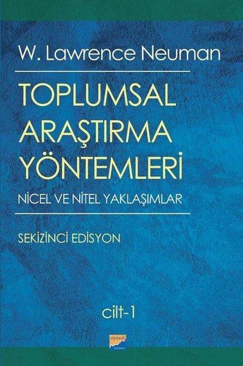 Toplumsal Araştırma Yöntemleri Seti - 2 Kitap Takım