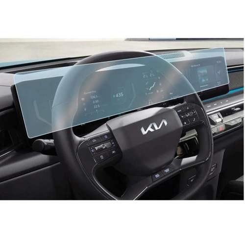 Kia Ev9 Ekran Koruyucu Uyumlu Multimedya ve Dijital Gösterge Tek Parça Ekran Koruyucu