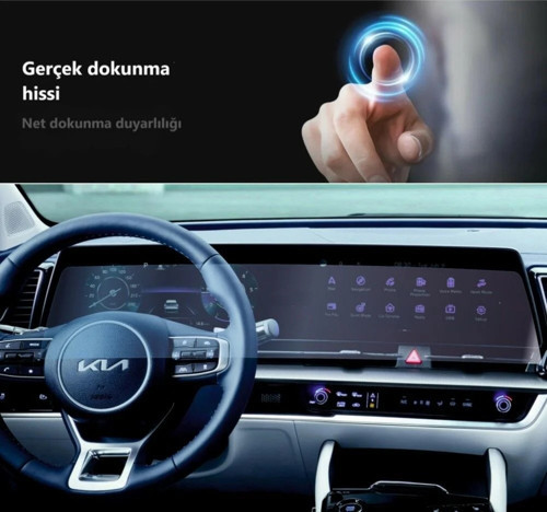 Kia Sportage Ekran Koruyucu Dijital Gösterge Ve Multimedya 2'li Set
