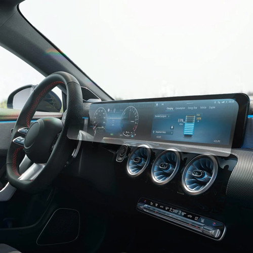 Mercedes GLB 200 Ekran Koruyucu Multimedya Ve Djital Ekran Tek Parça