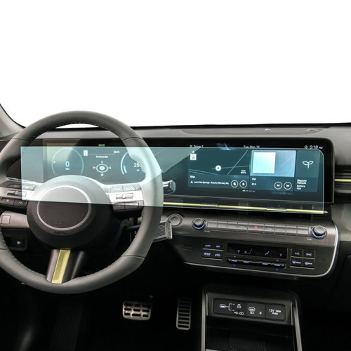 Hyundai Kona Uyumlu Ekran Koruyucu Multimedya Dijital Gösterge
