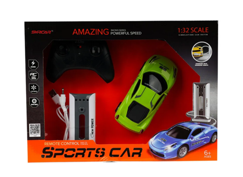 Uzaktan Kumandalı Yeşil Elektrikli Yarış Arabası