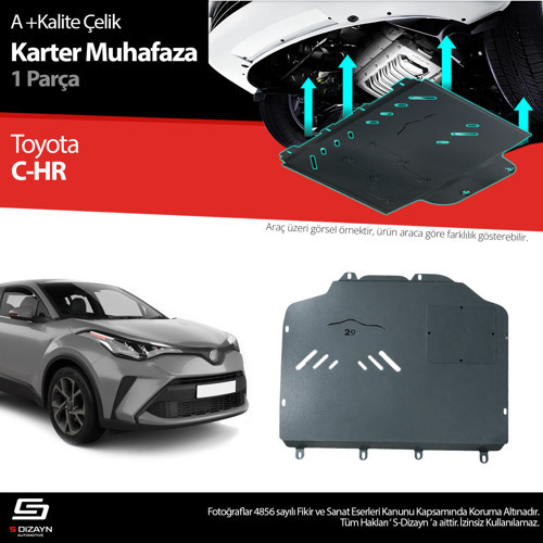 Toyota C-HR Çelik Karter Muhafaza 2016-2023 A+ Kalite