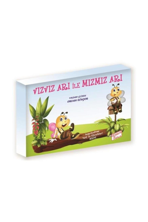 1. Sınıf Hikaye Kitabı 10 Kitap Vızvız Arı Ile Mızmız Arı