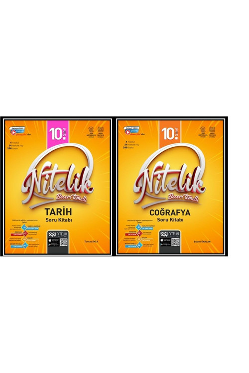 10.Sınıf Beceri Temelli Tarih Ve Coğrafya Soru Kitabı 2Li Set