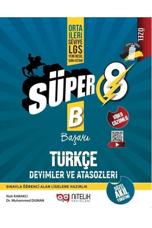 Nitelik 8.Sınıf Lgs Süper B (Başarı)Türkçe Deyimler Ve Atasözleri