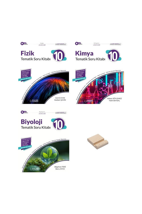 10.Sınıf Joker Fizik - Kimya - Biyoloji Tematik Soru Bankası