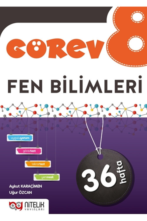 Nitelik Yayınları 8. Sınıf Fen Bilimleri Görev Soru Bankası