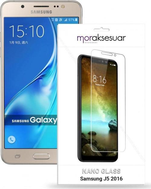 Samsung J5 2016 Uyumlu Ekran Koruyucu Nano Esnek Micro Temperli Kırılmaz Cam Ekran Koruyucu