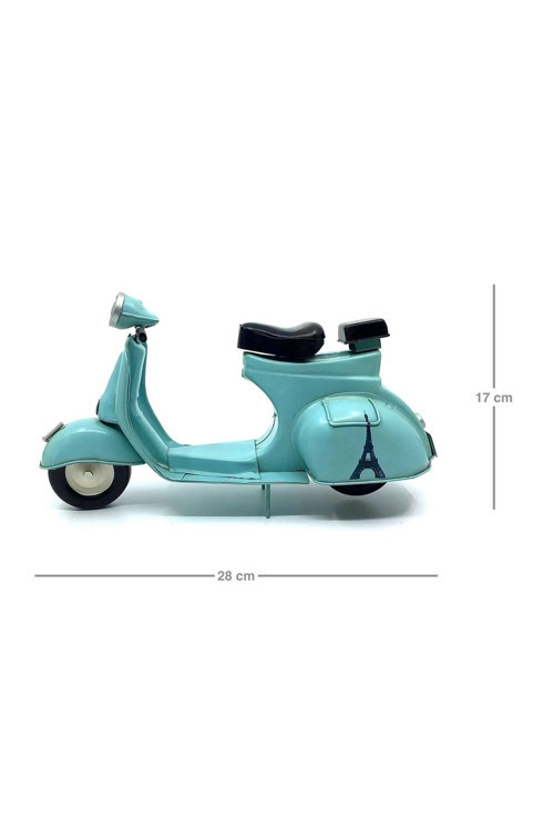 Jayland, Vintage El Yapımı Metal Italyan Vespa Mavi Scooter