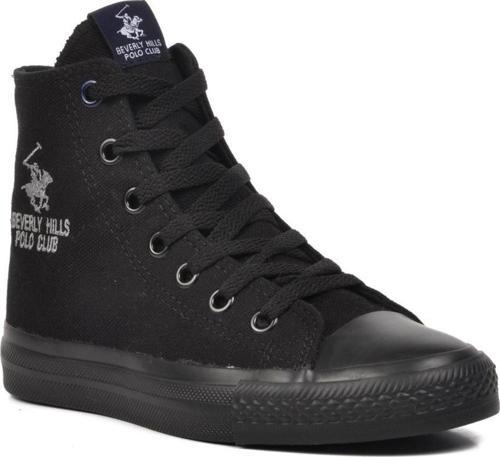 PO-30085 Siyah Unisex Hi Sneaker