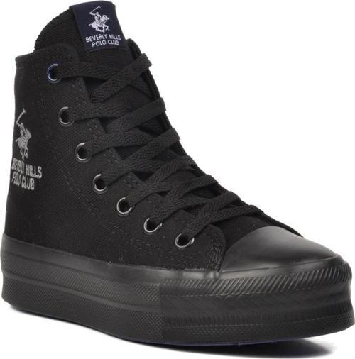 PO-30086 Siyah Unisex Hi Sneaker