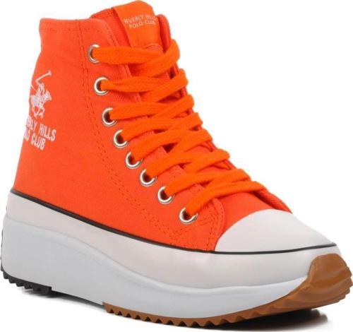 PO-30100 Turuncu Unisex Hi Sneaker