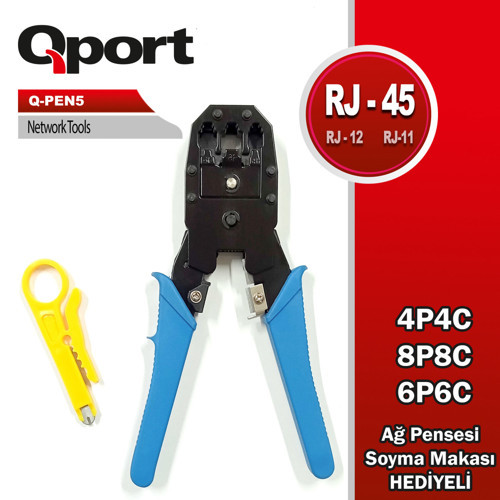 RJ45 - RJ11- RJ12 PENSE - MAKAS HEDİYELİ (Q-PEN5)