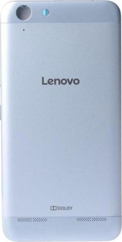 Lenovo K5 A6020a41 Arka Kapak Servis - Gümüş Gri