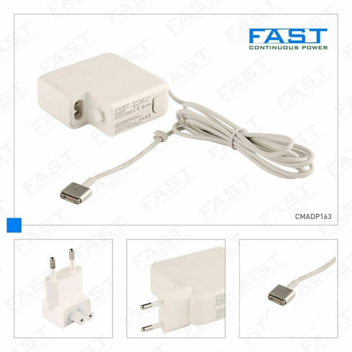 CMADP163 Apple MacBook 20V 4.25A 85W (MagSafe 2) Uyumlu Manyetik Uçlu Adaptör