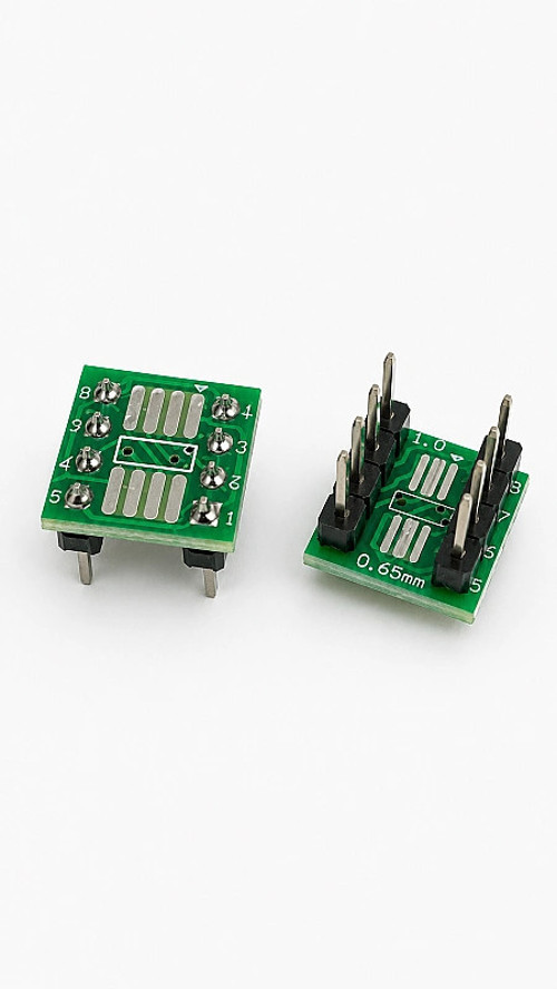 8 Pinli SO MSOP TSSOP SOIC SOP8'yi DIP8'e Dönüştürücü Adaptör Kart