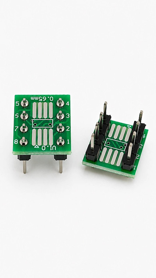 8 Pinli TSSOP8 SSOP8 MSOP8'yi DIP8'e Dönüştürücü Adaptör Kart
