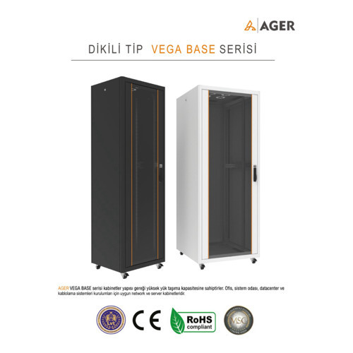 Vega Base 32U W=800mm D=1000mm 19'' Dikili Tip Kabinet